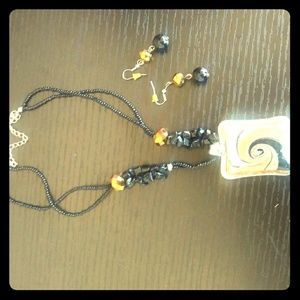 Hand Beaded Accessory Set